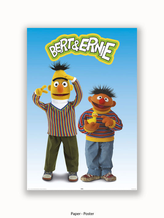 Sesame  Street  Bart  &  Ernie Poster