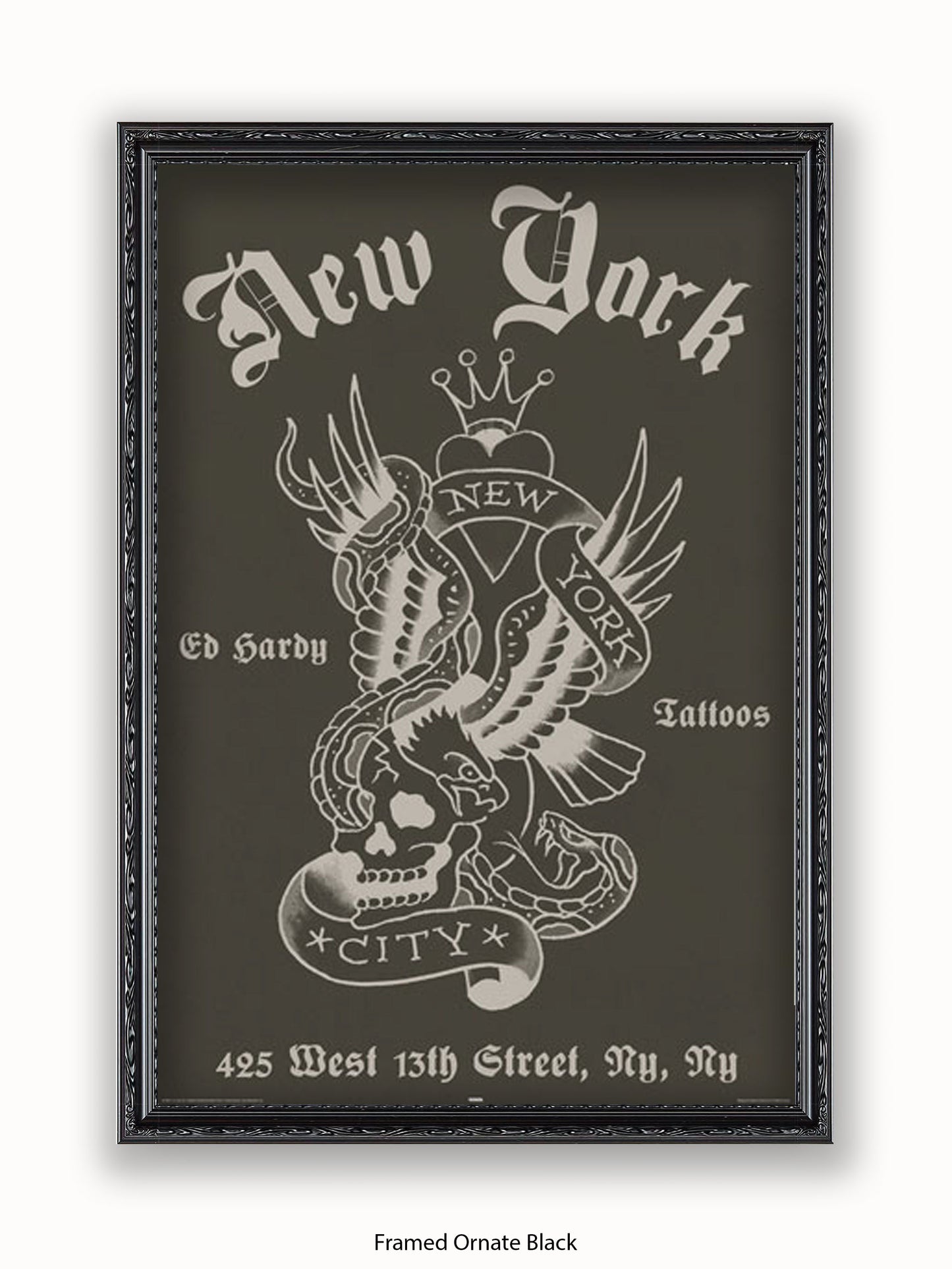Ed Hardy New York Poster