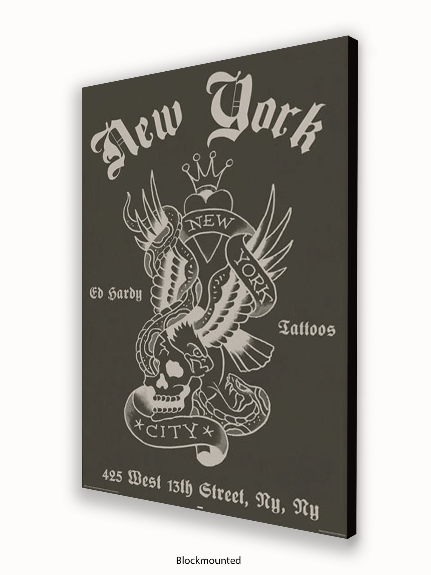 Ed Hardy New York Poster