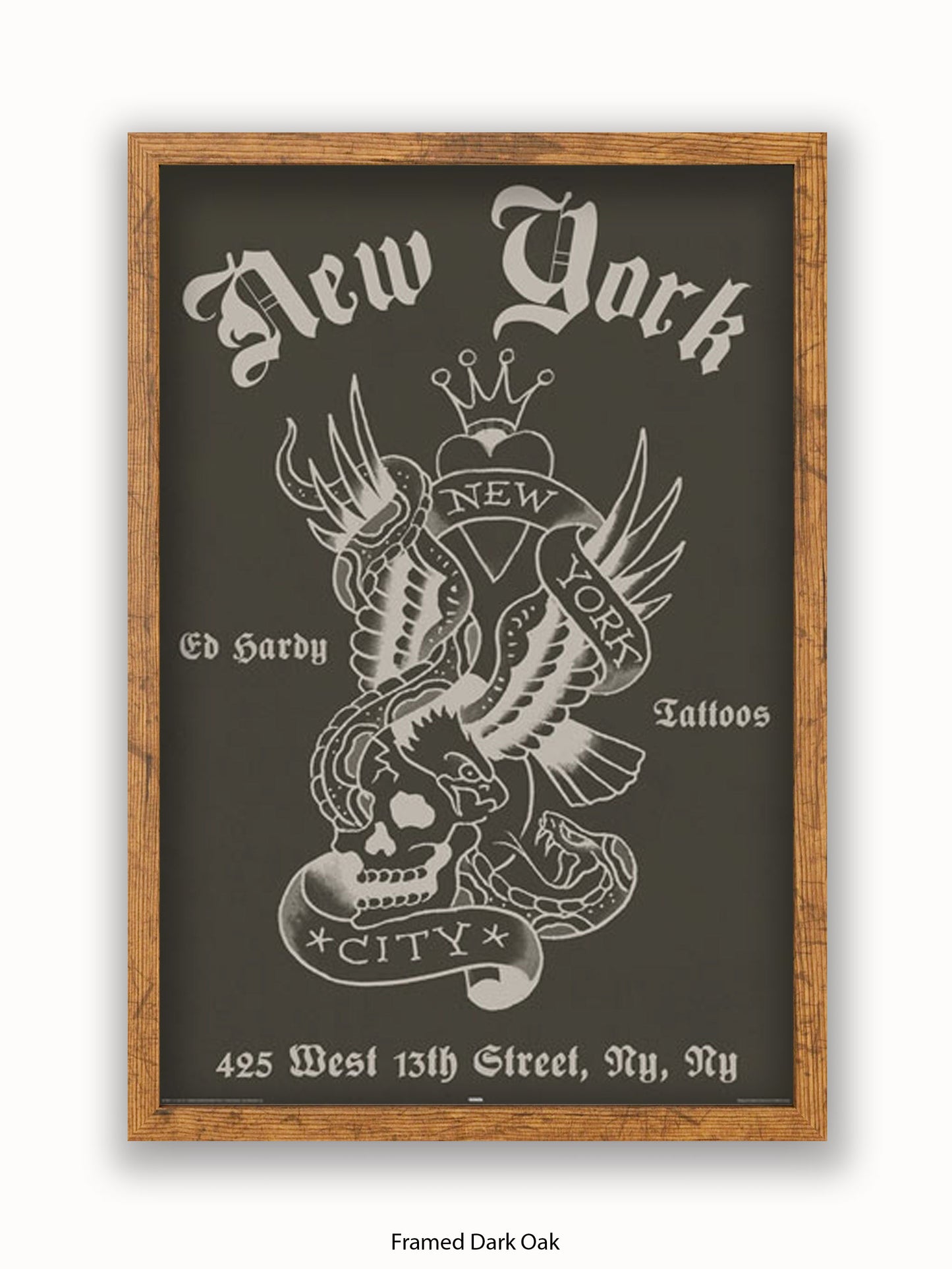Ed Hardy New York Poster