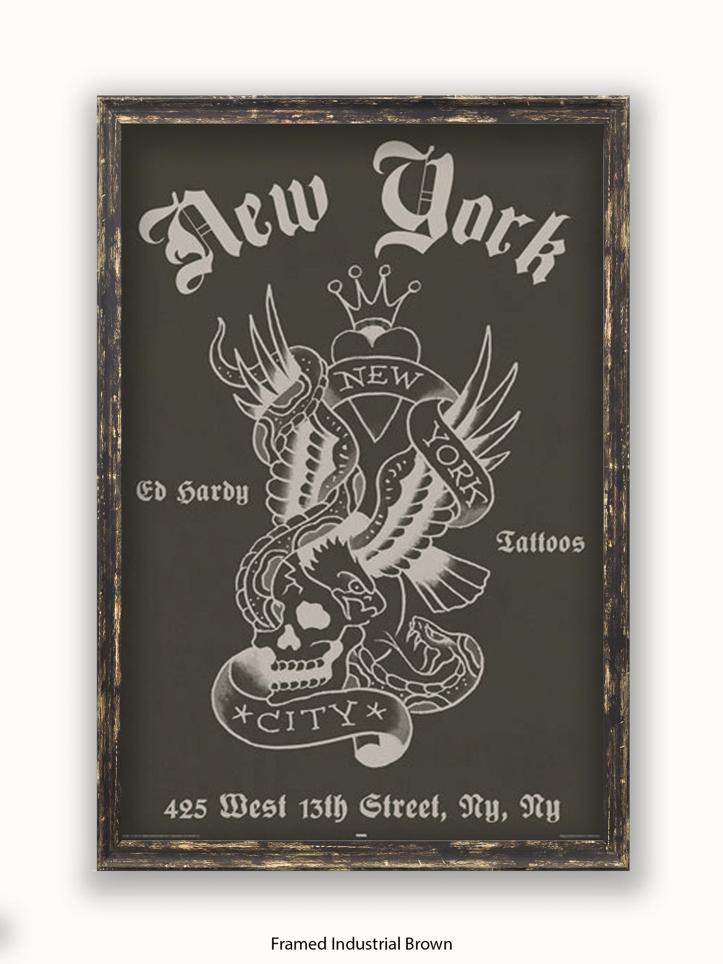 Ed Hardy New York Poster