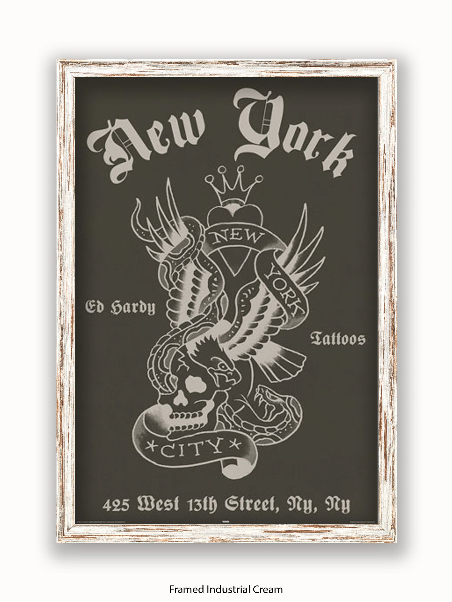 Ed Hardy New York Poster