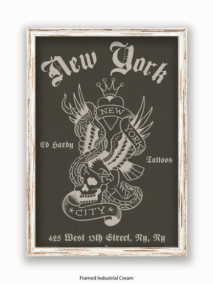 Ed Hardy New York Poster
