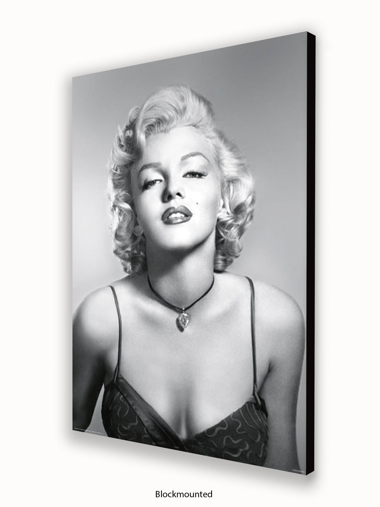 Marilyn  Monroe  Diamond  Necklace Poster