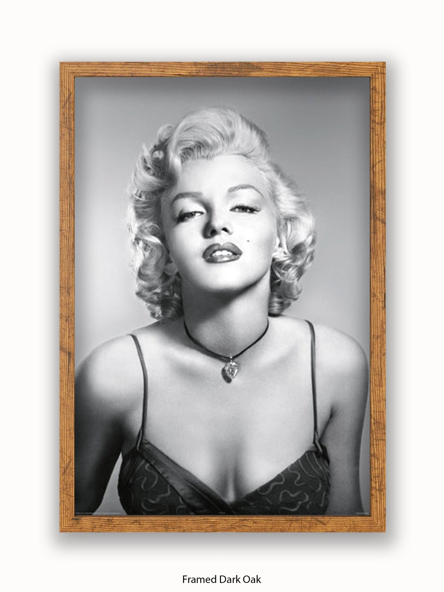 Marilyn  Monroe  Diamond  Necklace Poster