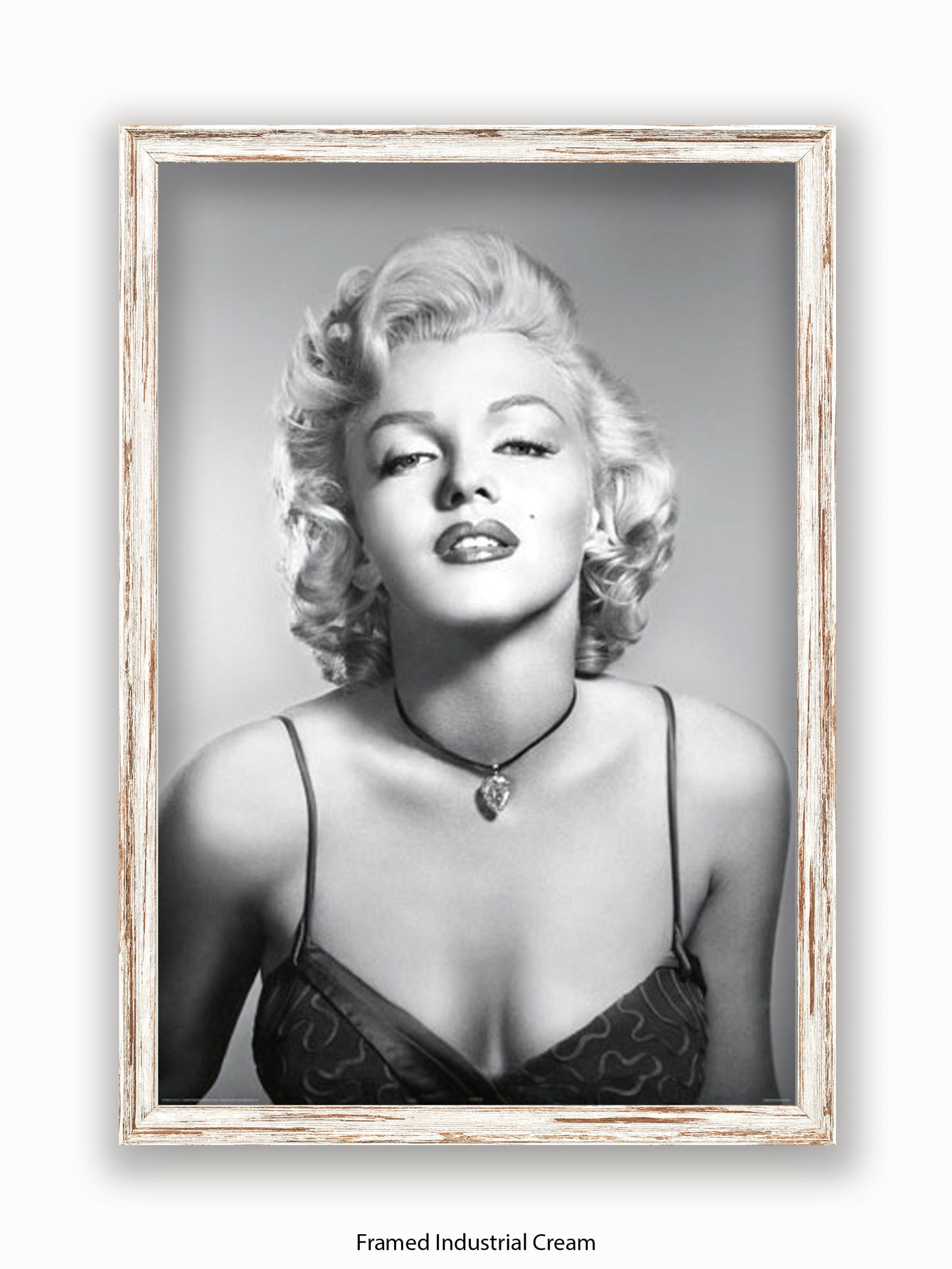 Marilyn  Monroe  Diamond  Necklace Poster