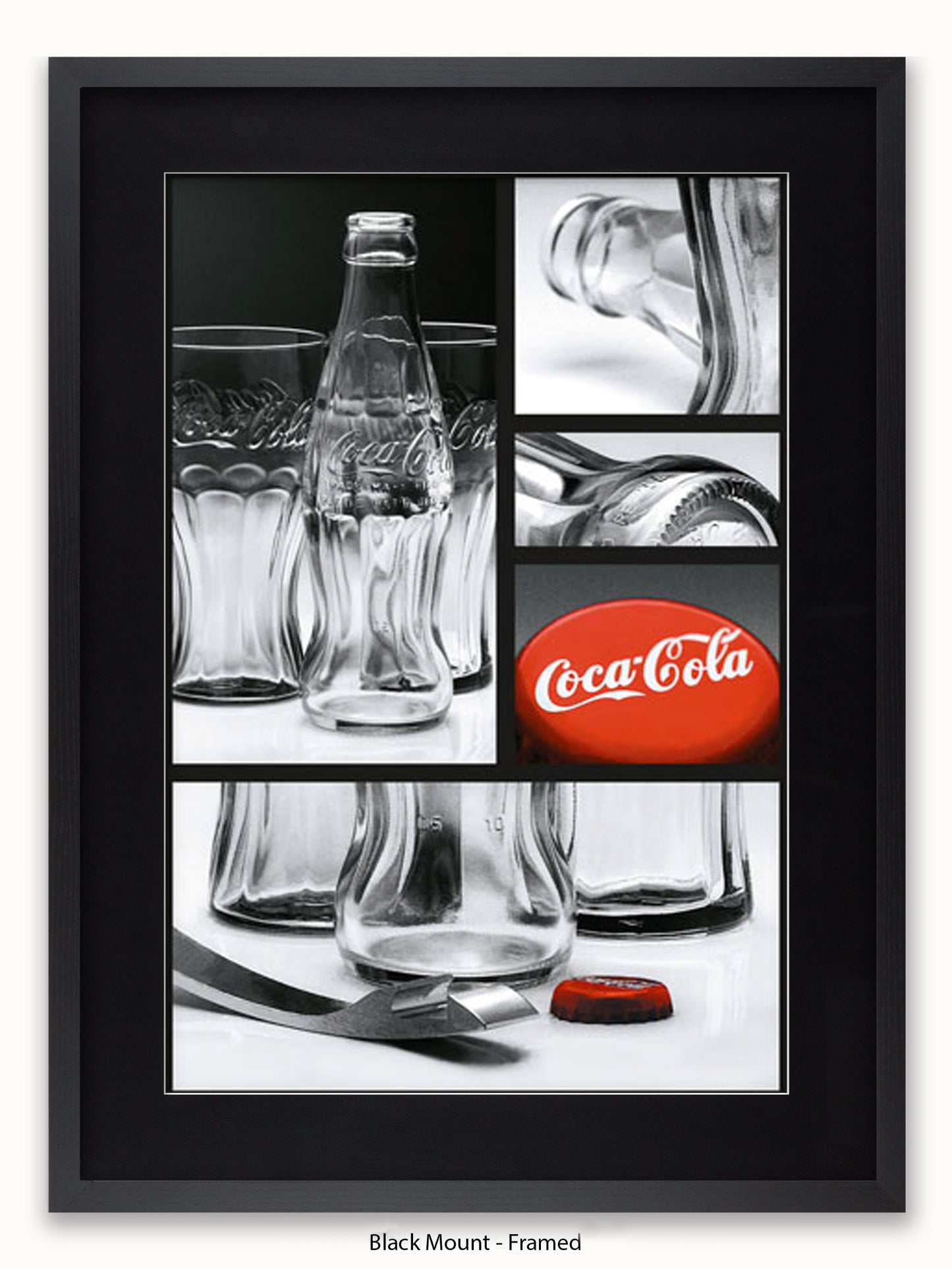 Coca Cola Bottle 5 Pics Poster
