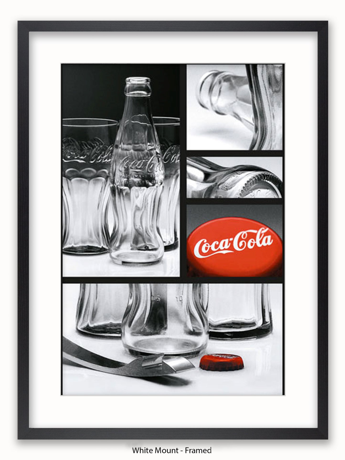 Coca Cola Bottle 5 Pics Poster