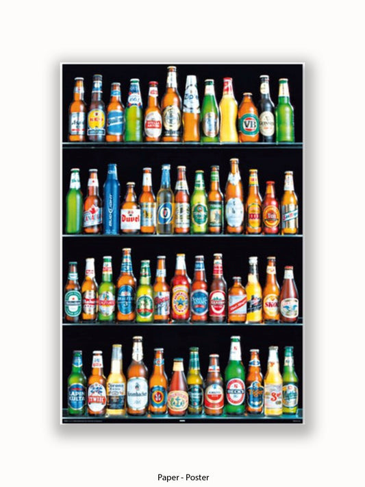 Beers Of The World Poster