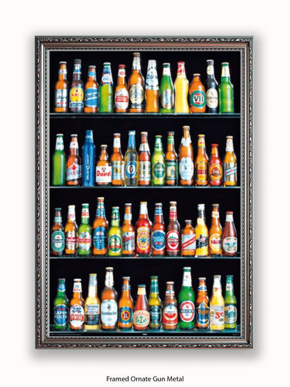 Beers Of The World Poster