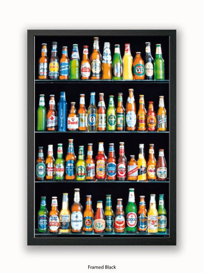 Beers Of The World Poster