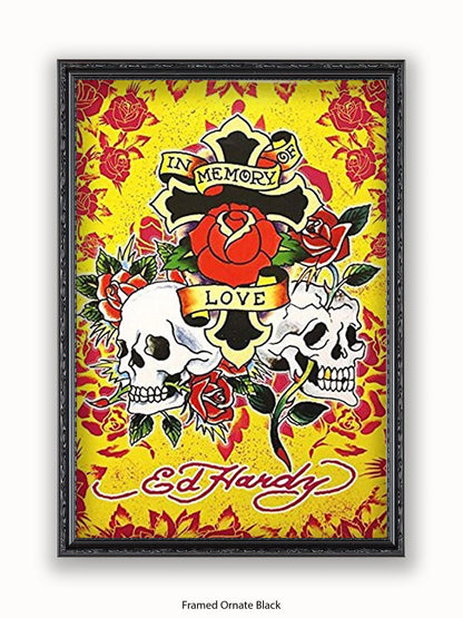 Ed  Hardy  In  Memory Poster
