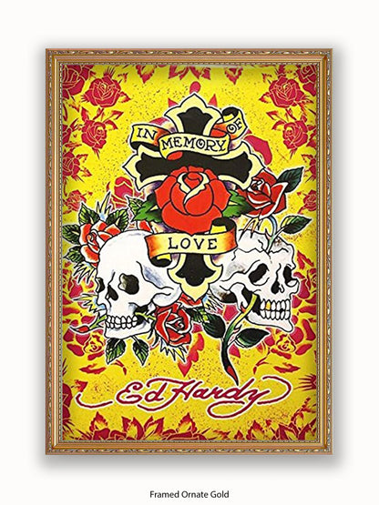 Ed  Hardy  In  Memory Poster