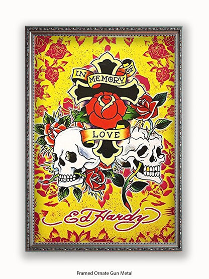 Ed  Hardy  In  Memory Poster