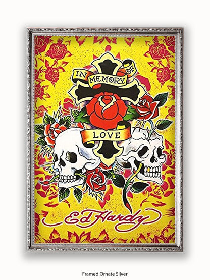 Ed  Hardy  In  Memory Poster
