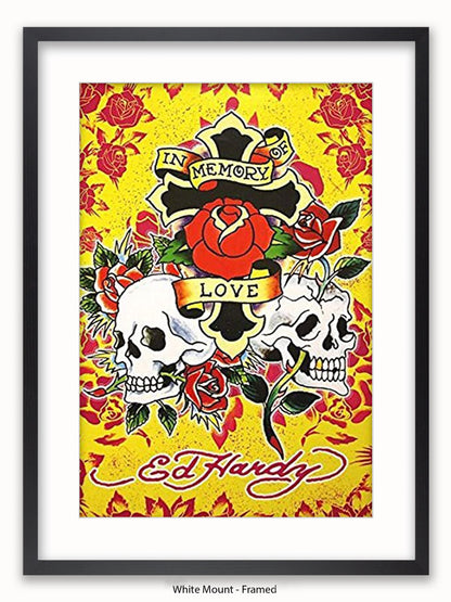 Ed  Hardy  In  Memory Poster