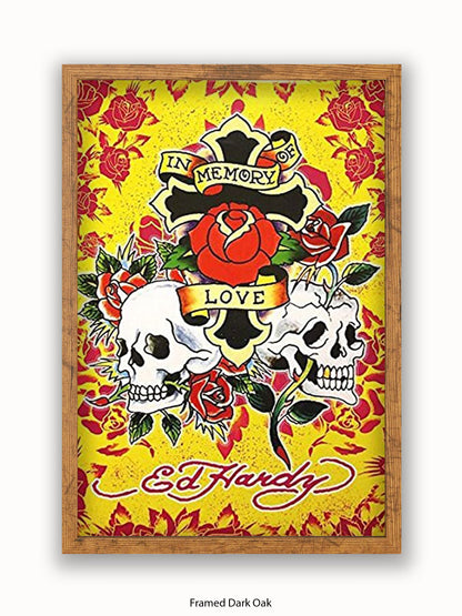 Ed  Hardy  In  Memory Poster