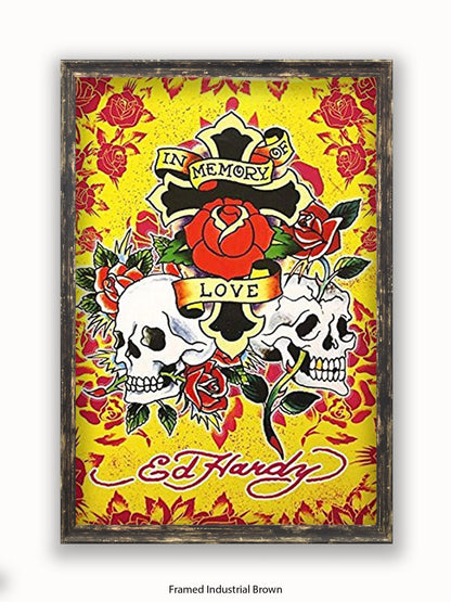 Ed  Hardy  In  Memory Poster