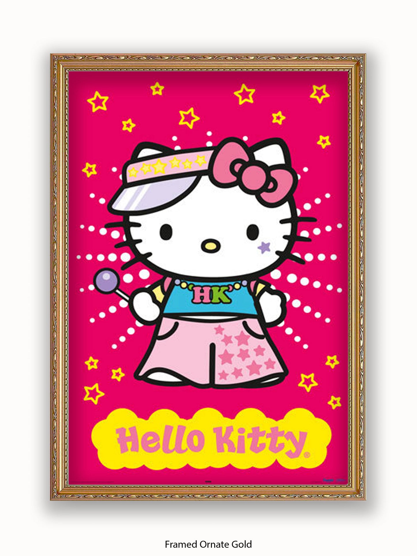 Hello Kitty Raver Poster