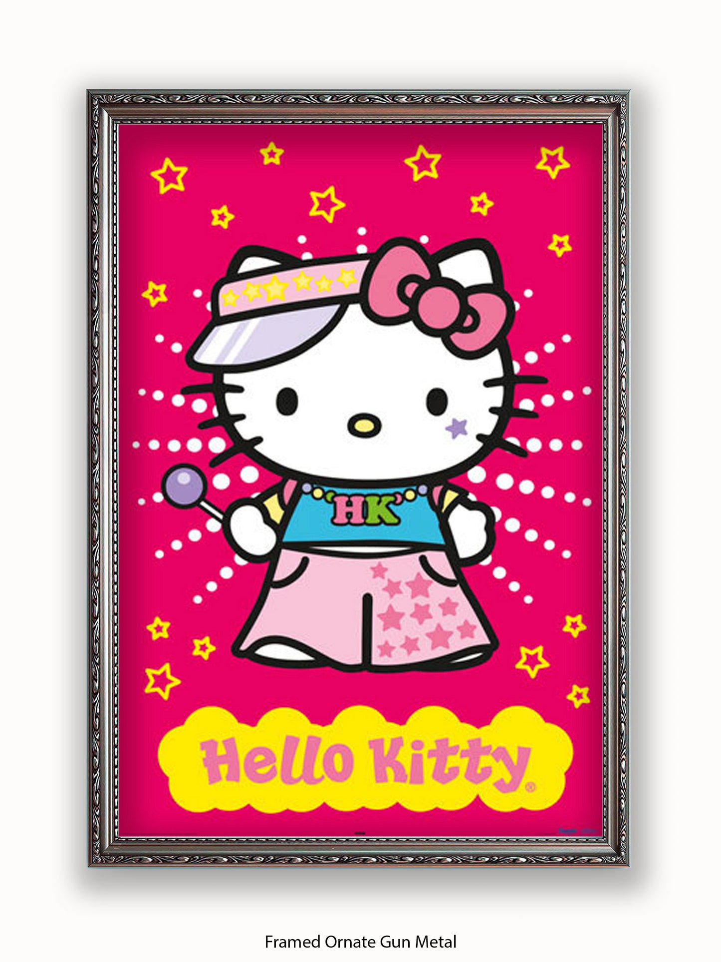 Hello Kitty Raver Poster