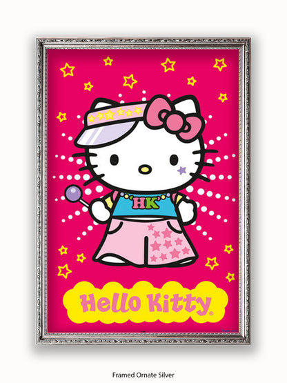 Hello Kitty Raver Poster