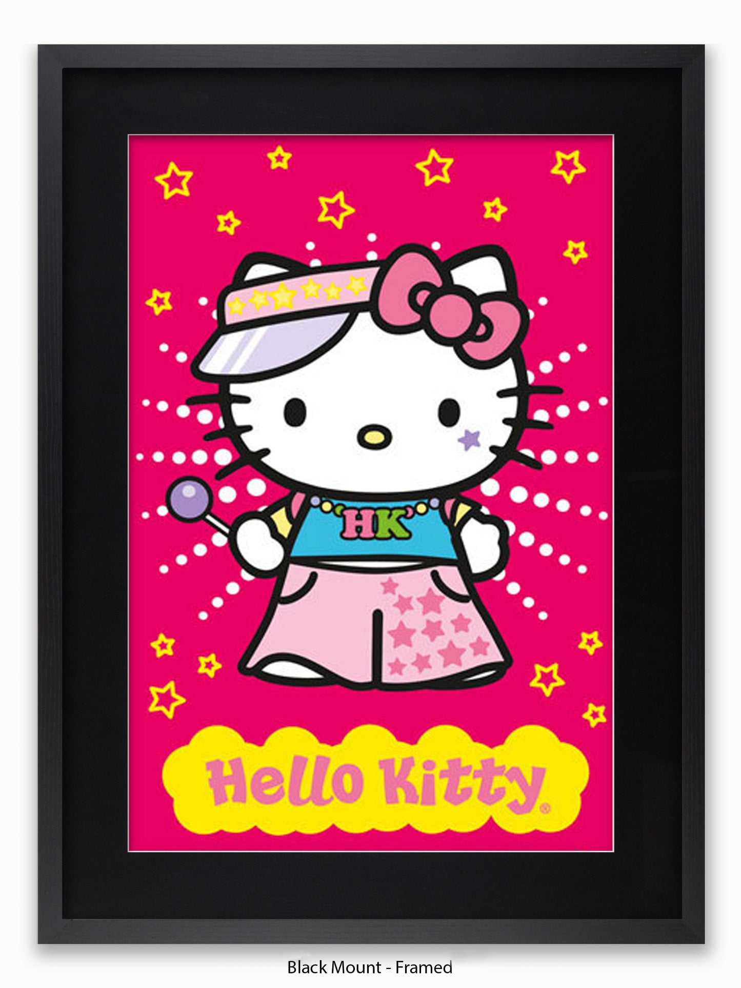 Hello Kitty Raver Poster