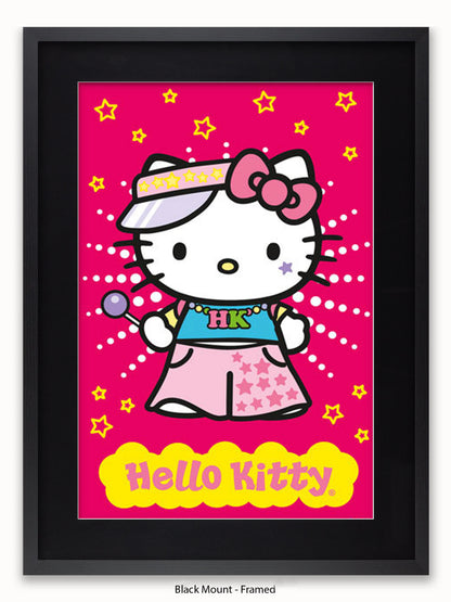 Hello Kitty Raver Poster