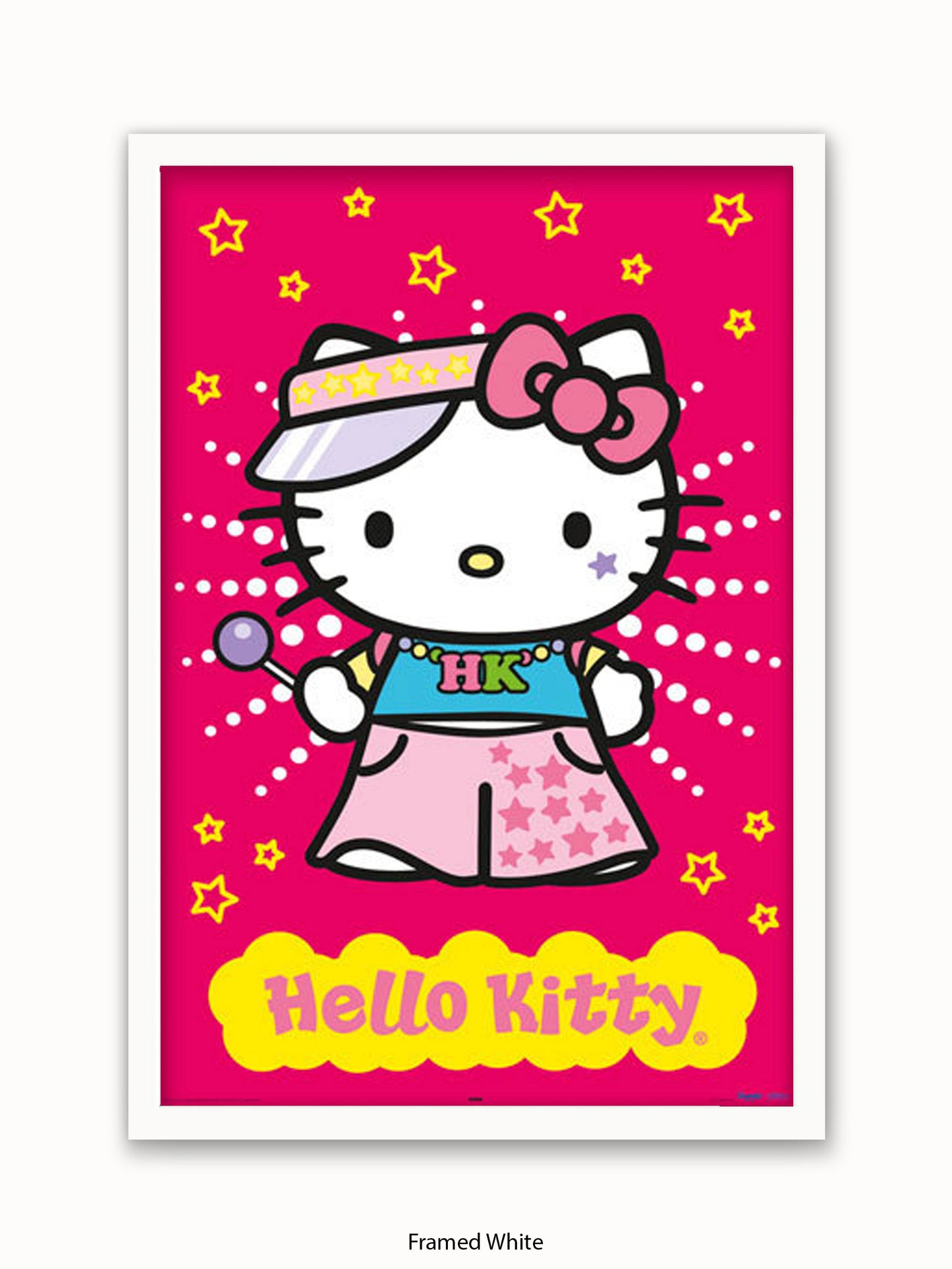 Hello Kitty Raver Poster
