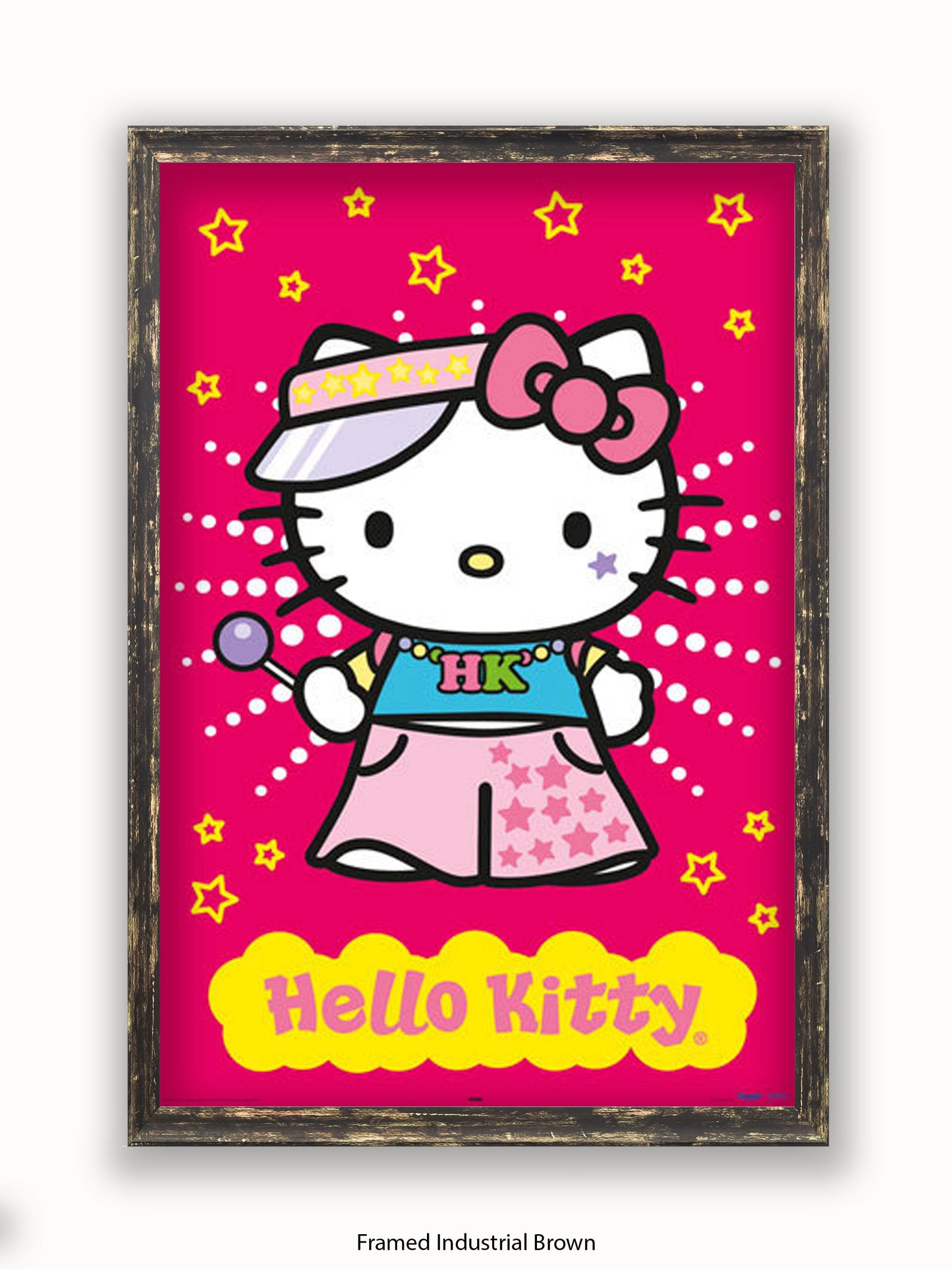 Hello Kitty Raver Poster