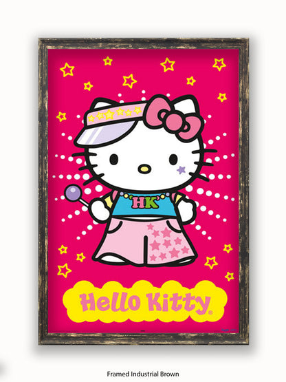 Hello Kitty Raver Poster