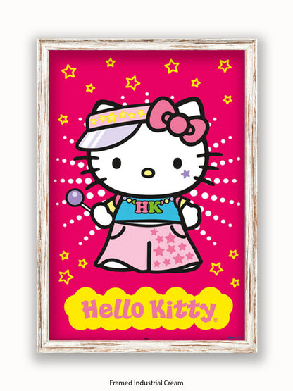 Hello Kitty Raver Poster