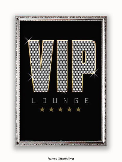 Vip Lounge Bling Poster