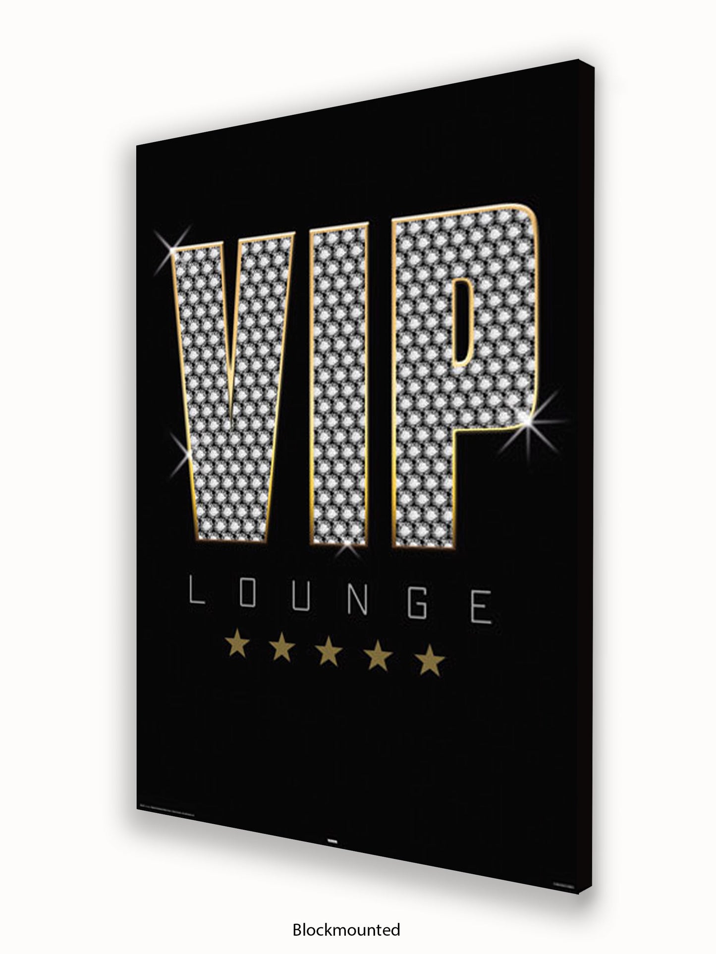 Vip Lounge Bling Poster