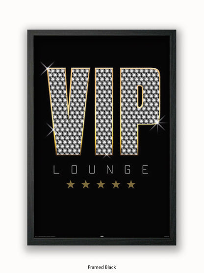 Vip Lounge Bling Poster
