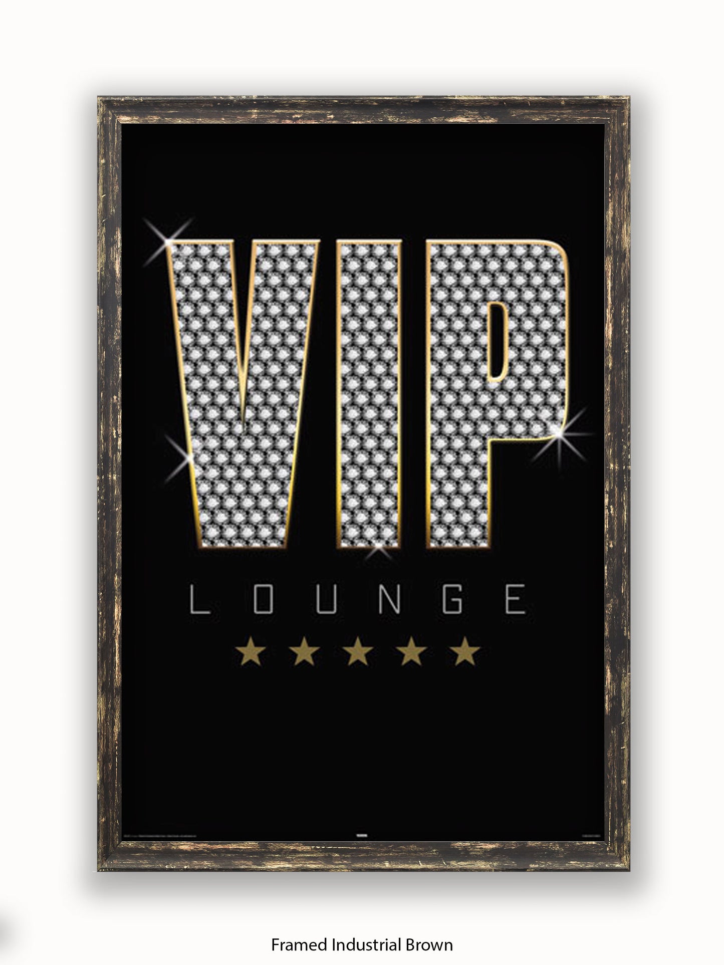 Vip Lounge Bling Poster
