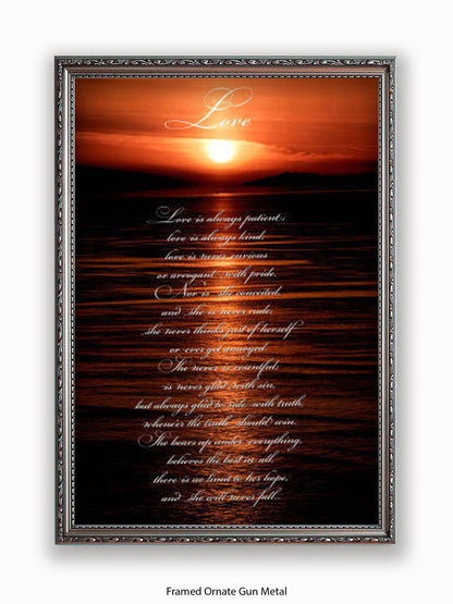 Corithians  Love Poster