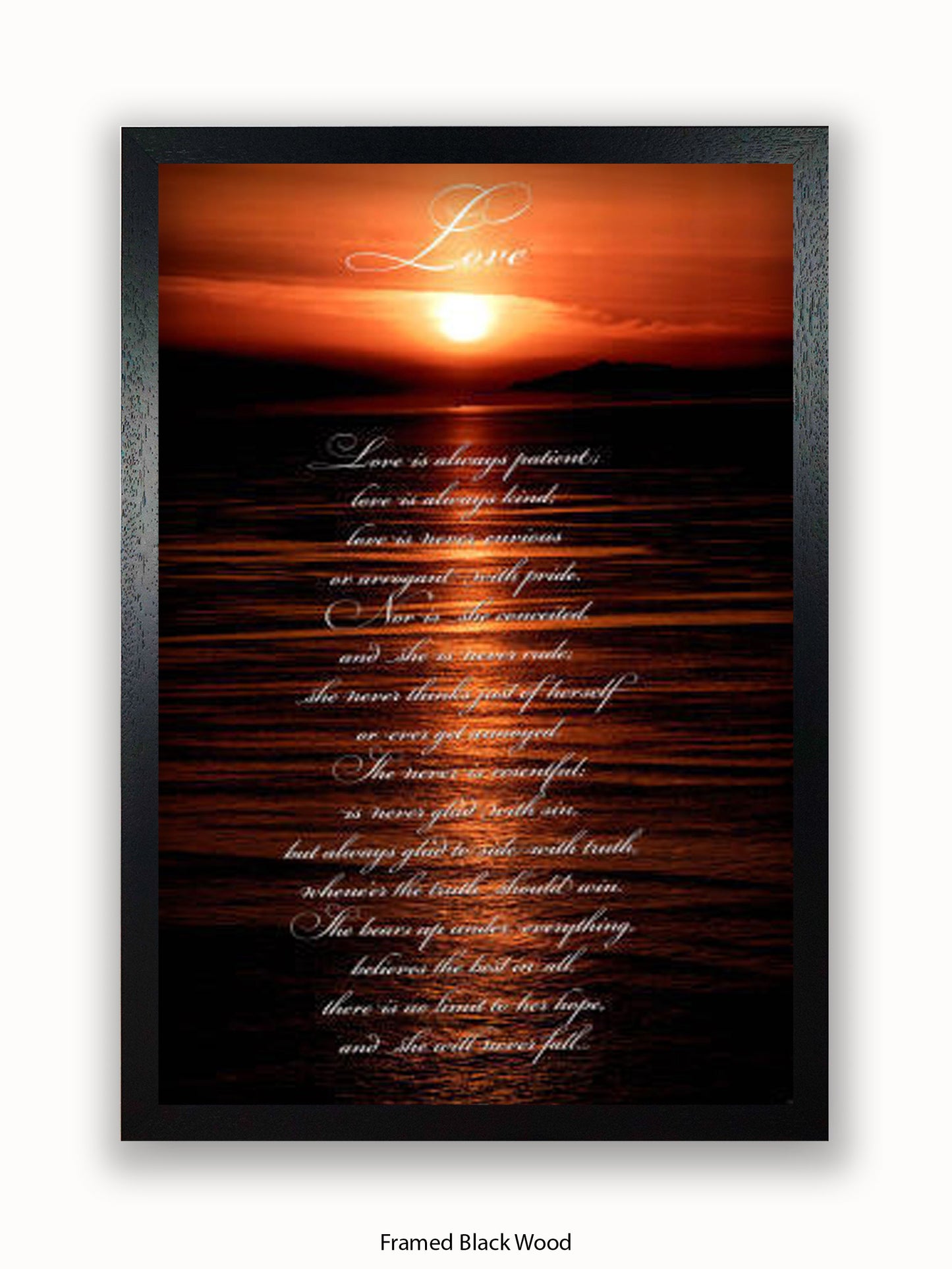 Corithians  Love Poster