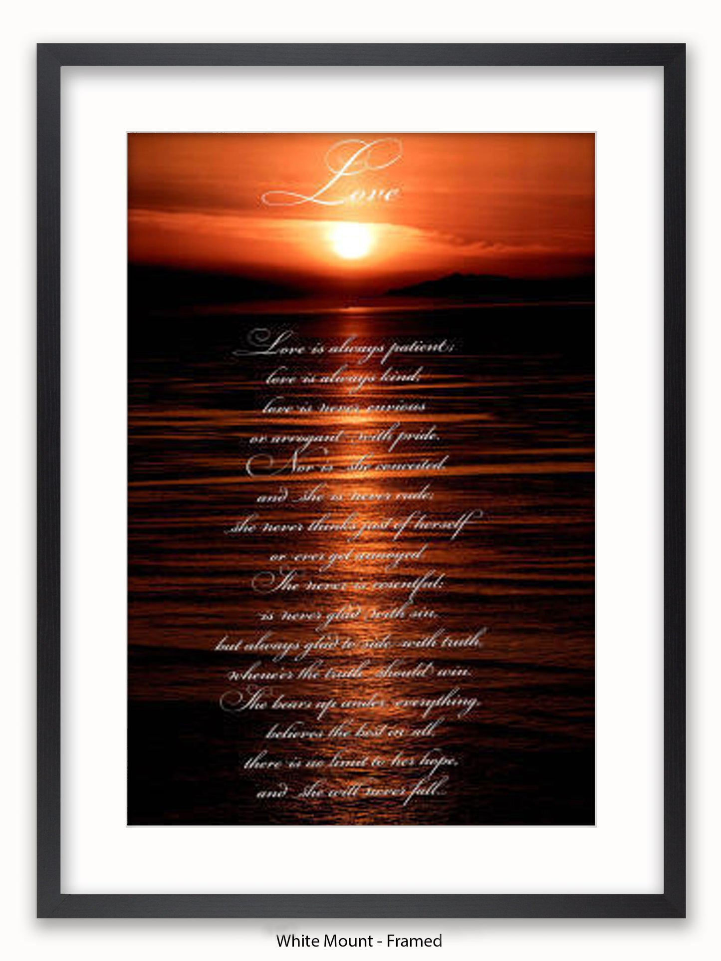 Corithians  Love Poster