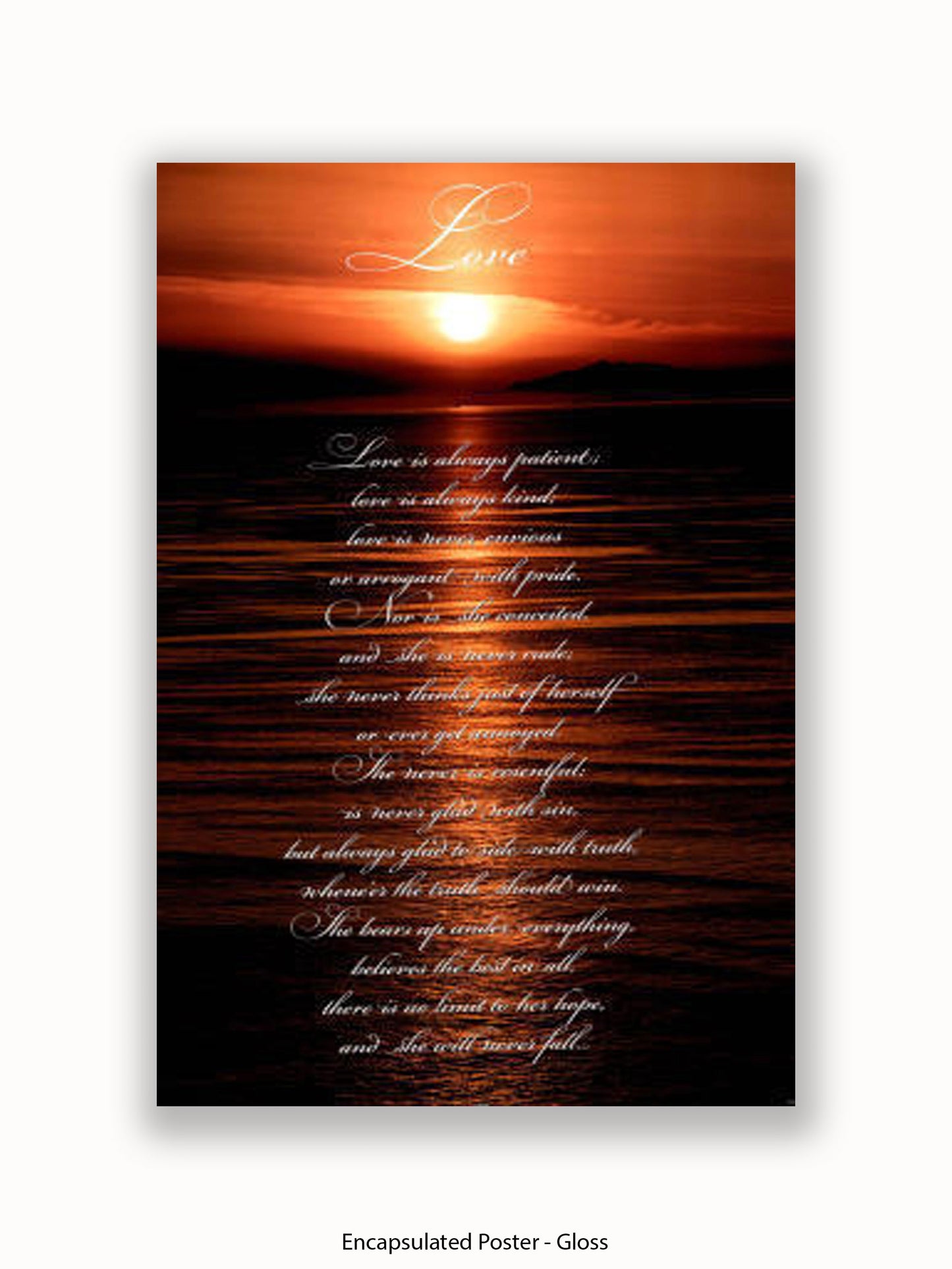 Corithians  Love Poster