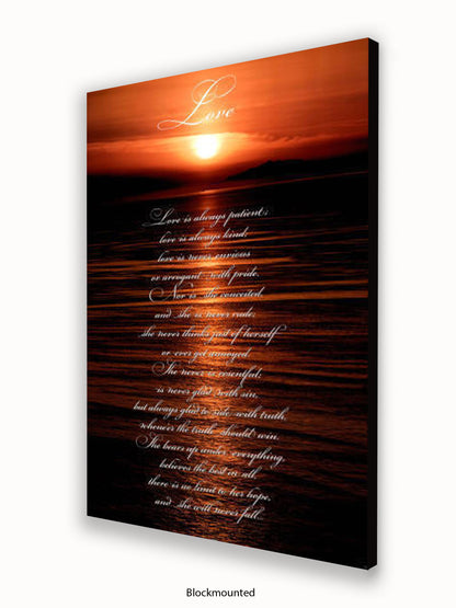 Corithians  Love Poster