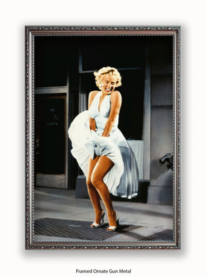 Marilyn  Monroe  Seven  Year  Itch  Colour Poster