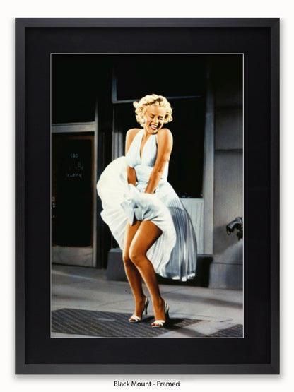 Marilyn  Monroe  Seven  Year  Itch  Colour Poster