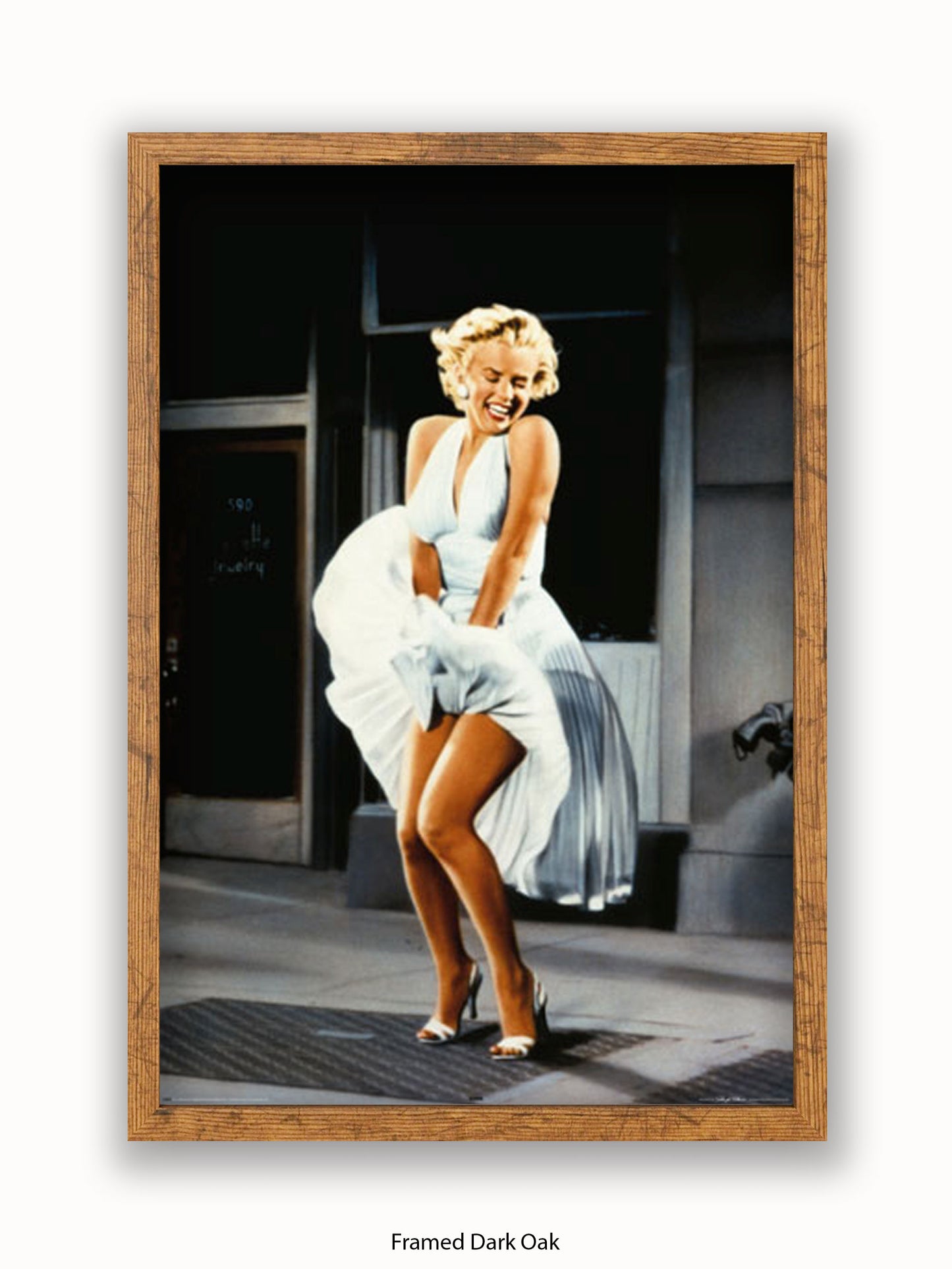 Marilyn  Monroe  Seven  Year  Itch  Colour Poster