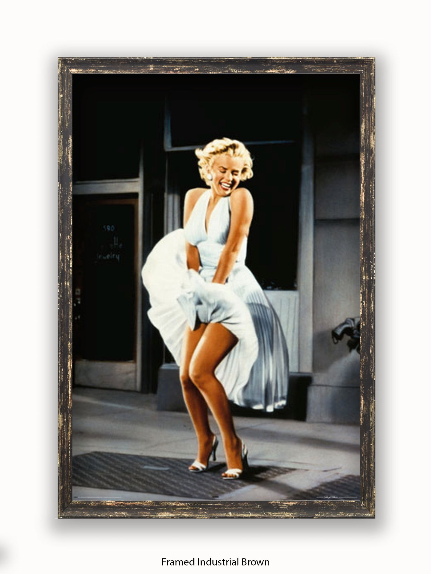 Marilyn  Monroe  Seven  Year  Itch  Colour Poster