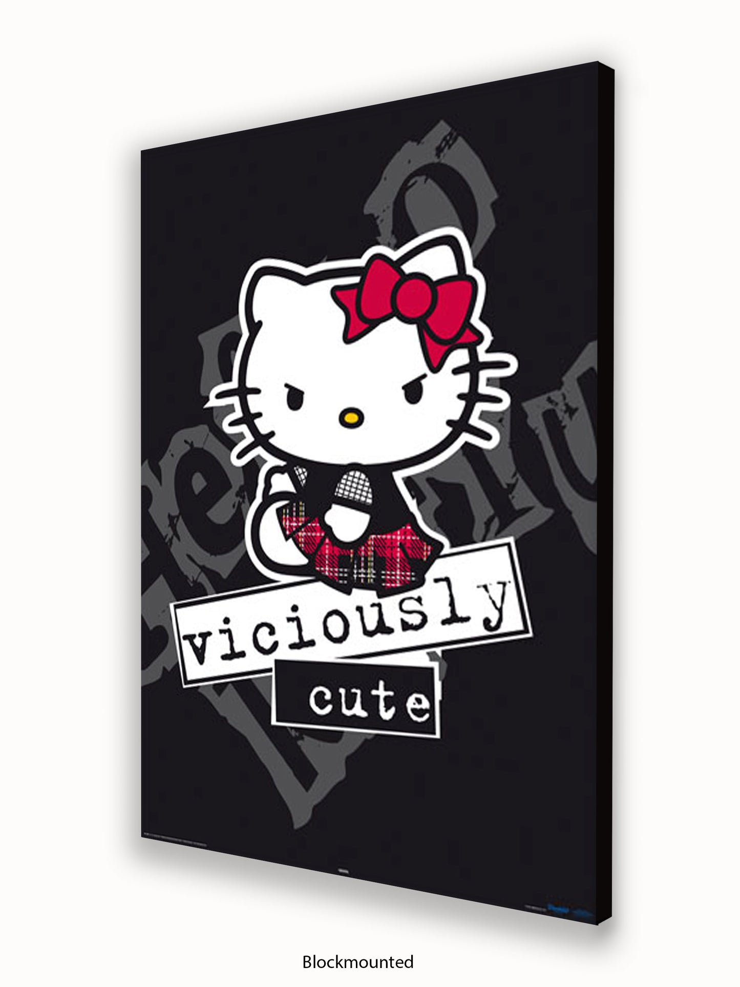 Hello  Kitty  Viciously  Cute Poster
