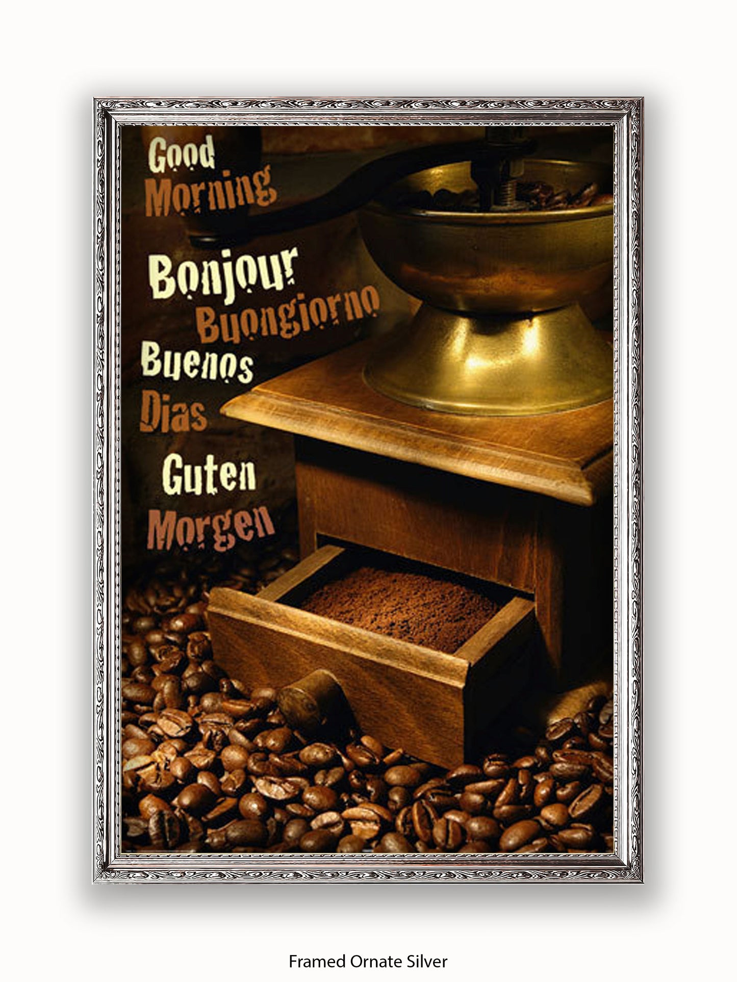 Good Morning Coffee Poster