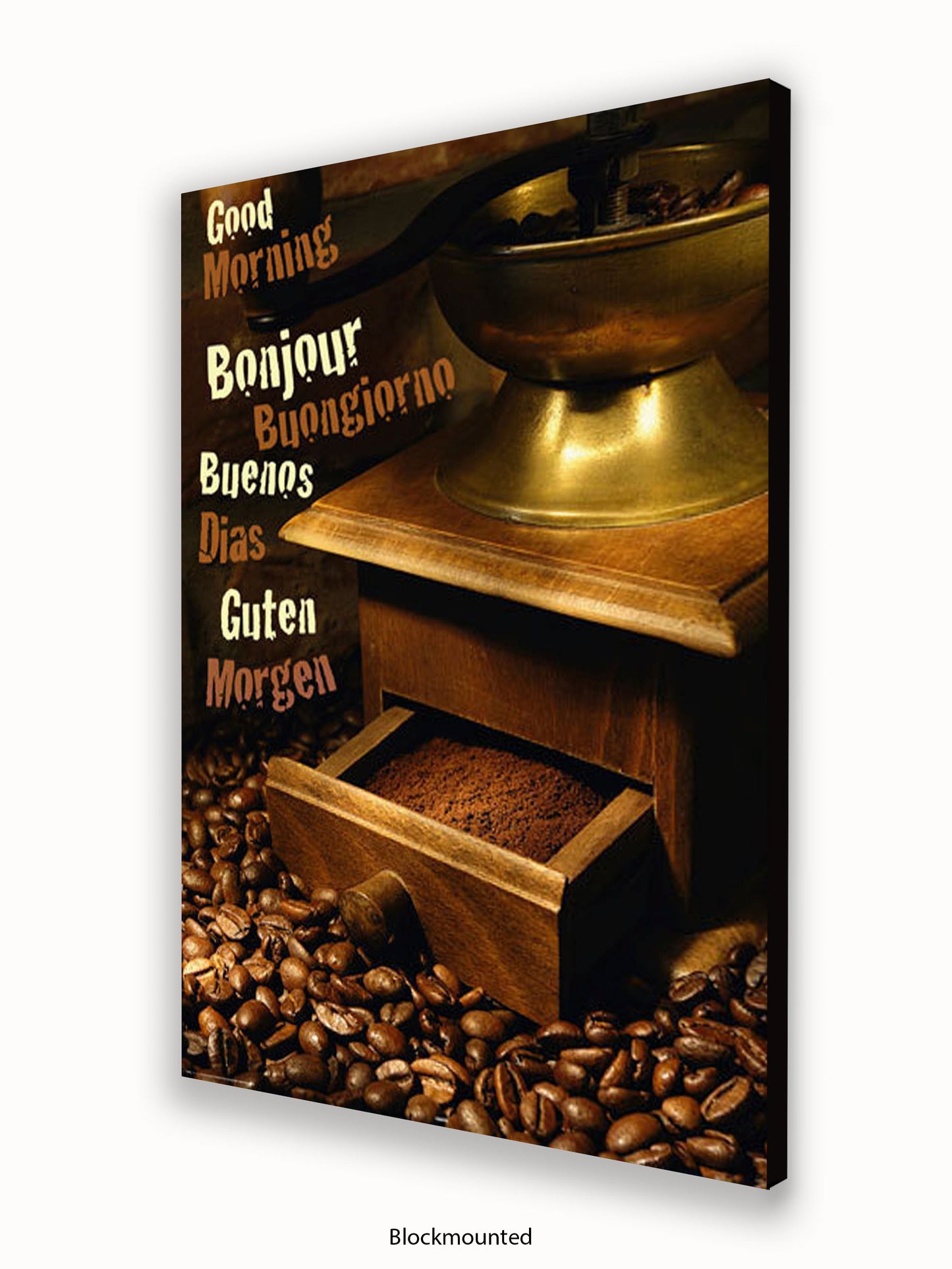 Good Morning Coffee Poster