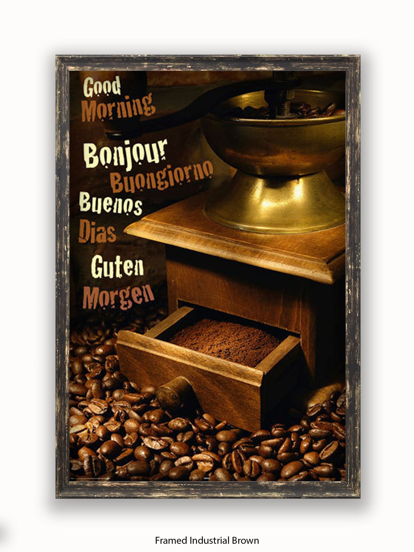 Good Morning Coffee Poster