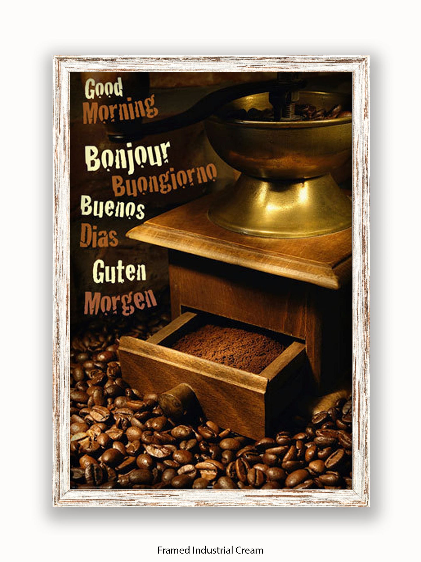 Good Morning Coffee Poster