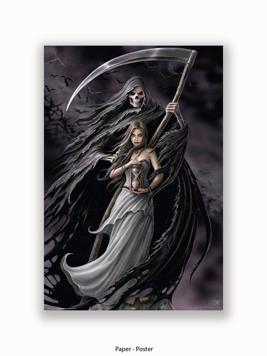 Anne  Stokes  Summoning  Reaper Poster